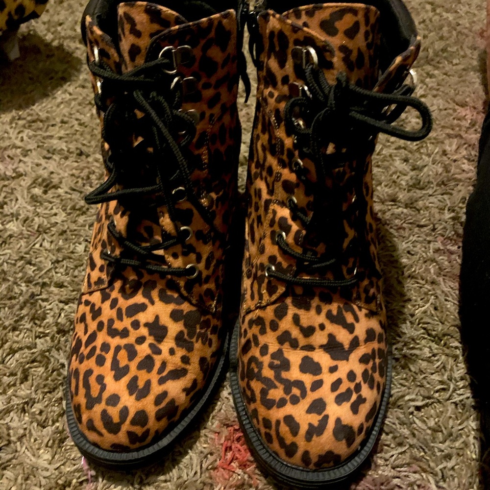 Torrid cheetah boots